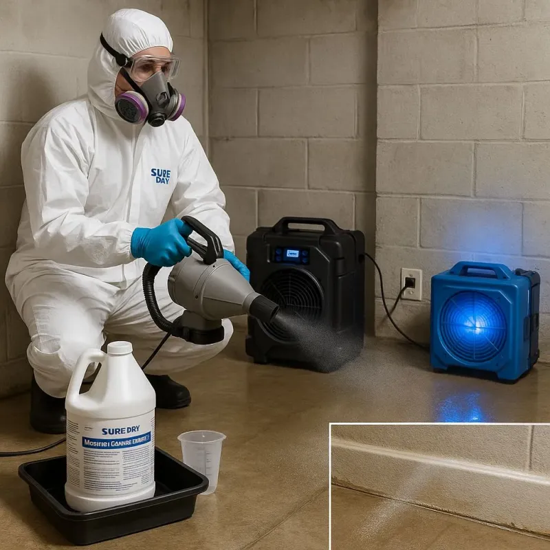 Sanitization and Odor Removal process in Cameron, WI