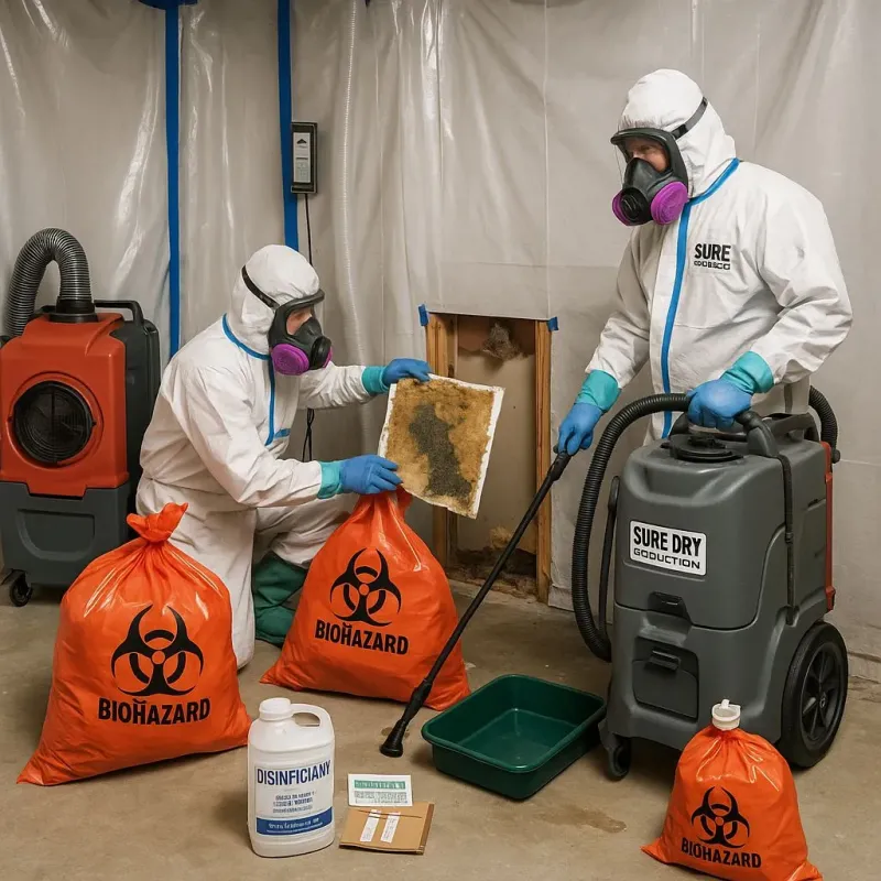 Contaminated Water Handling Protocols process in Cameron, WI