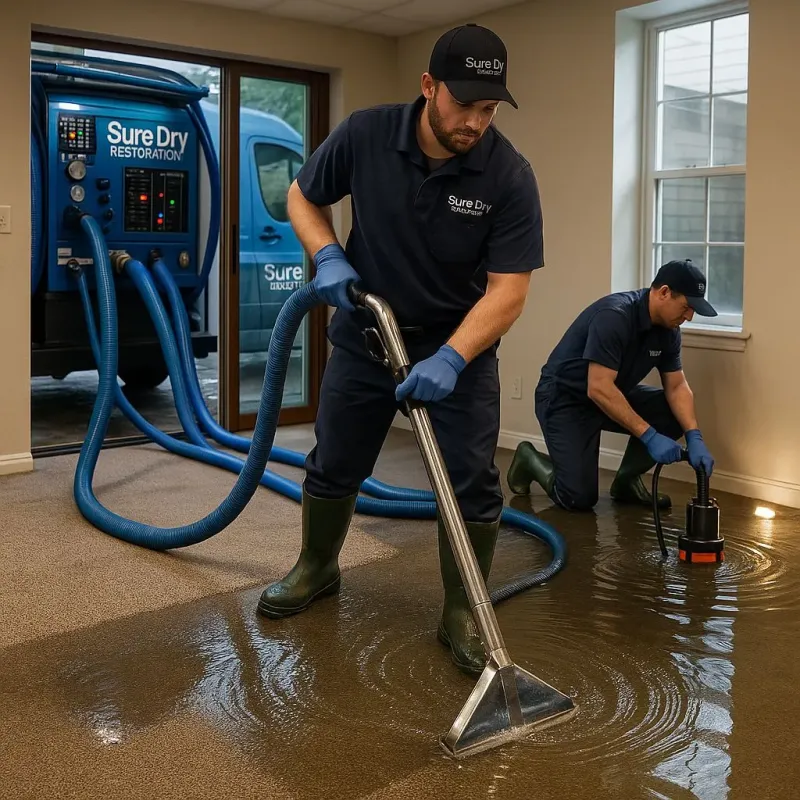 Water Extraction and Removal process in Cameron, WI
